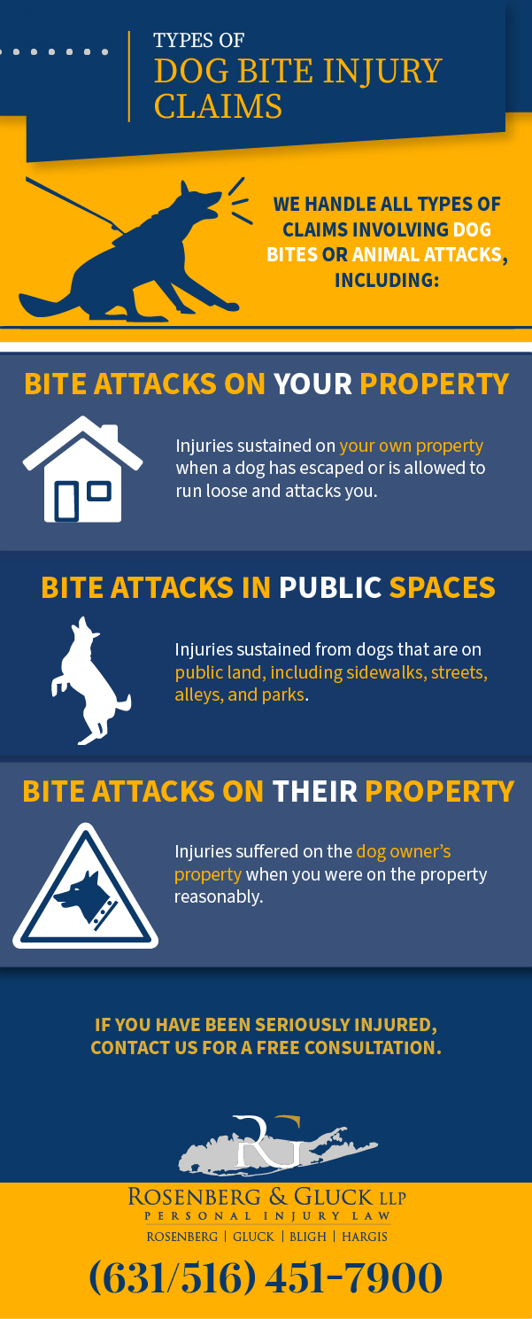 Long Island Dog Bite Lawyer Infographic
