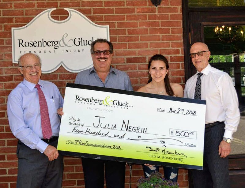 Rosenberg &#038; Gluck Scholarship Winners