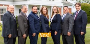 Rosenberg & Gluck firm team outside Holtsville office