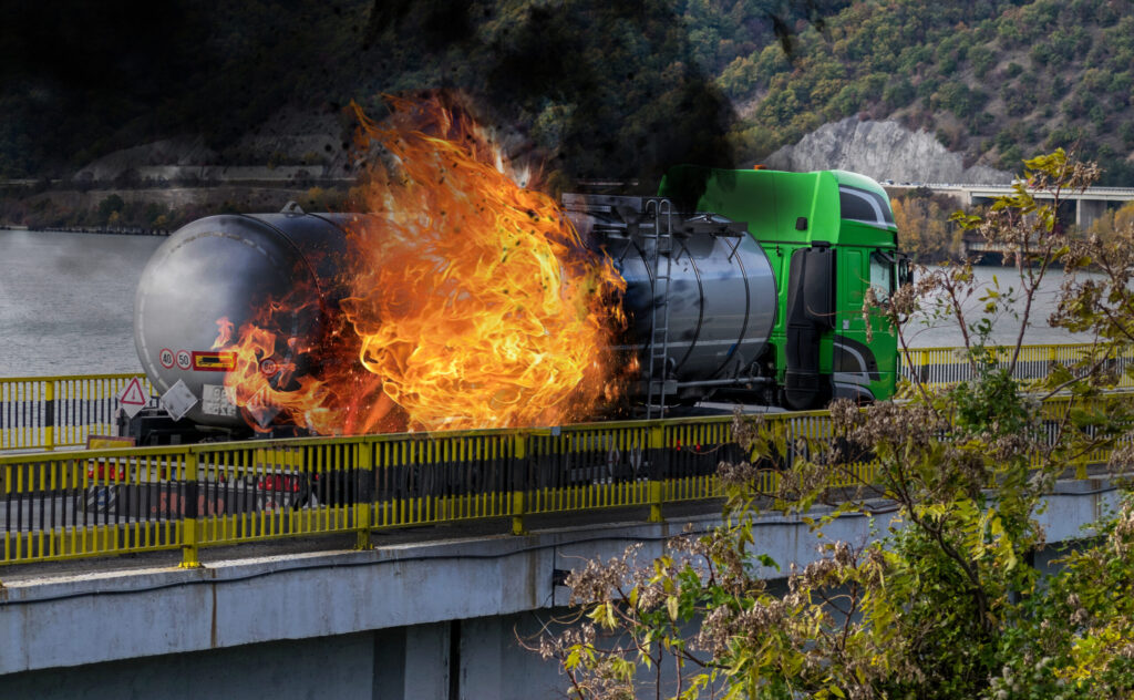 Accidentes de camiones cisterna