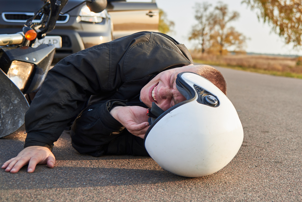 Helmet in Motorcycle Accident Case