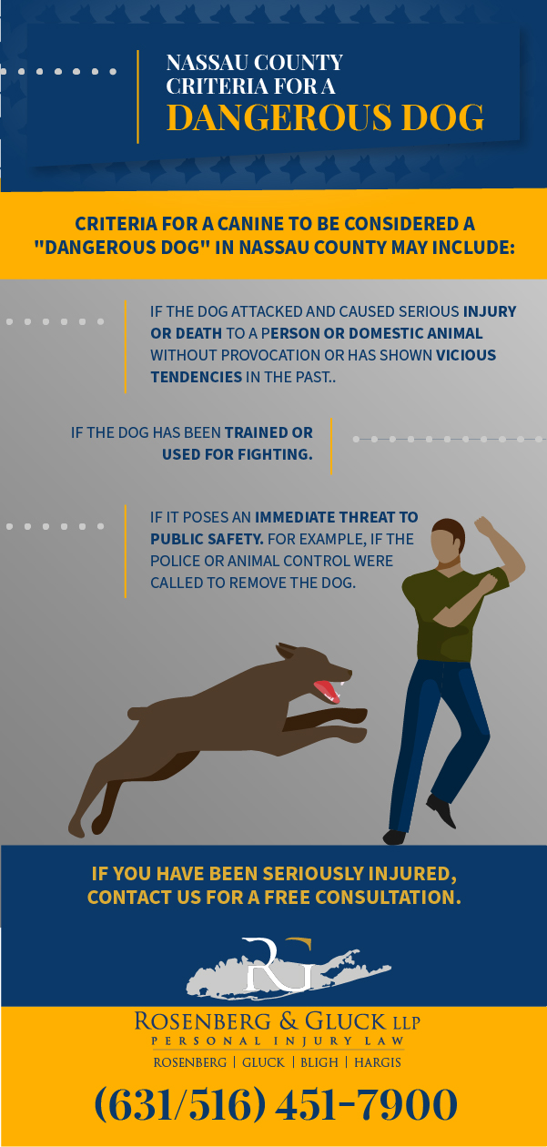 Nassau County Criteria for a Dangerous Dog