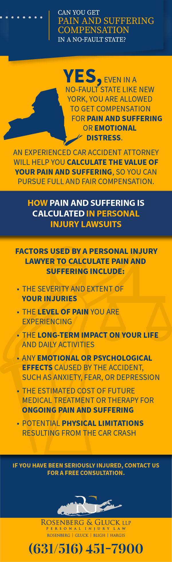 Can You Get Pain and Suffering Compensation in a No-Fault State?