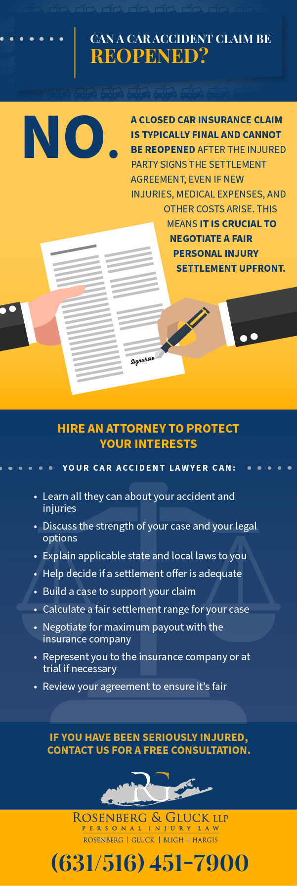 Can a Car Accident Claim Be Reopened?