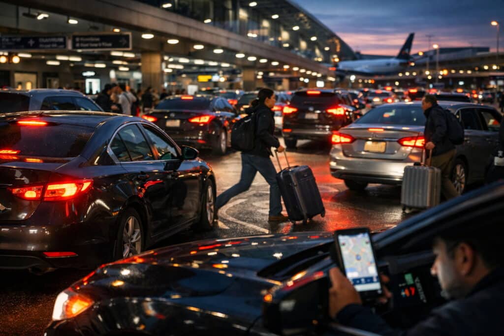 Rideshare Pickup/Drop-off Accidents at JFK and LaGuardia Airports