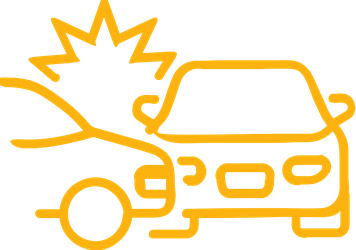 car accident icon